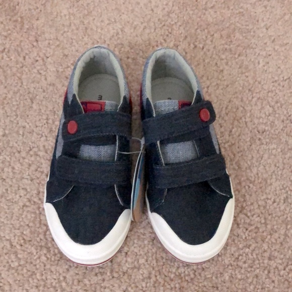 NWT Mayoral Kids' Blue, Red and White Sneakers - Picture 1 of 9